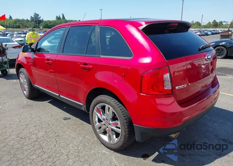 2012 Ford Edge Sel из США, поврежденный, VIN 2FMDK4JC1CBA93413